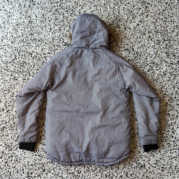 Element Snowboard Jacket Text Logo All Over Print Black White Men’s Medium - Picture 15 of 16